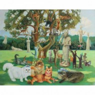  HCM-Kinzel-69198 Puzzle en Bois - Chats