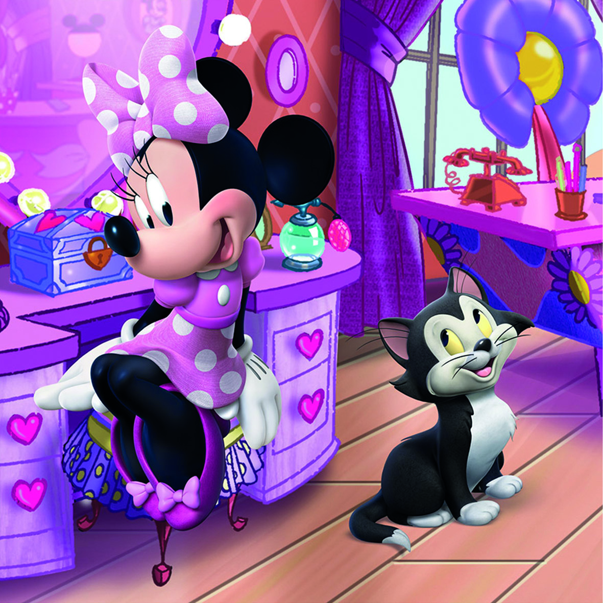 Disney Minnie puzzles facile pour enfant de 3 ans