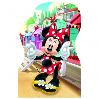 Dino-33325 4 Puzzles - Minnie et Daisy