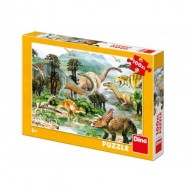 Puzzle  Dino-34343 Pièces XXL - Dinosaures