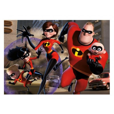Puzzle Dino-47217 Pièces XXL - The Incredibles 2
