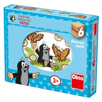 Dino-64312 Puzzle Cubes en Bois - La Petite Taupe