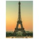 La Tour Eiffel au Crépuscule