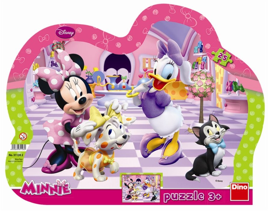 3 Puzzles - Minnie - 55 Teile - DINO Puzzle acheter en ligne