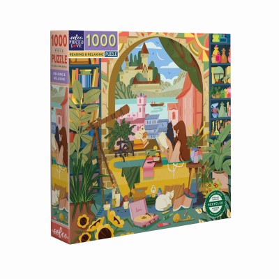 Puzzle eeBoo-51413 Reading & Relaxing