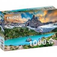 Puzzle  Enjoy-Puzzle-2083 Lac Sorapis, Dolomites, Italie