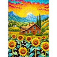 Puzzle  Enjoy-Puzzle-2145 Maison des Tournesols