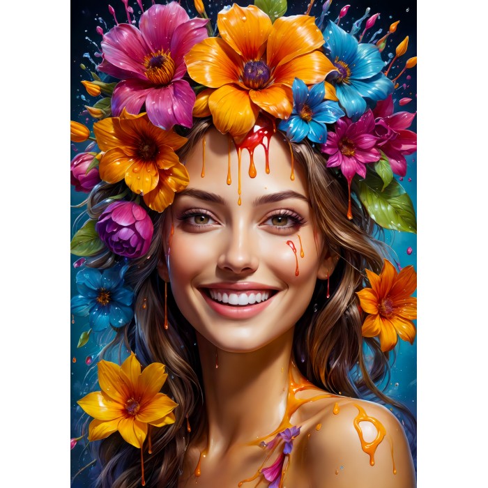 Puzzle  Enjoy-Puzzle-2148 Flower Girl