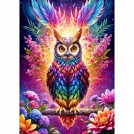 Puzzle  Enjoy-Puzzle-2161 Hibou Néon