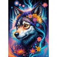 Puzzle  Enjoy-Puzzle-2164 Portrait Magique d'un Loup