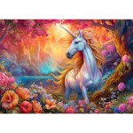 Puzzle  Enjoy-Puzzle-2185 Jolie Licorne Enchantée