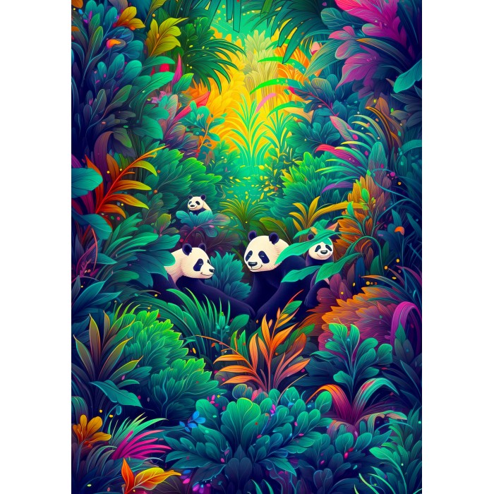 Puzzle  Enjoy-Puzzle-2220 Paradis des pandas