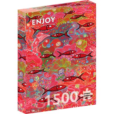 Puzzle Enjoy-Puzzle-2240 Rouge Foncé