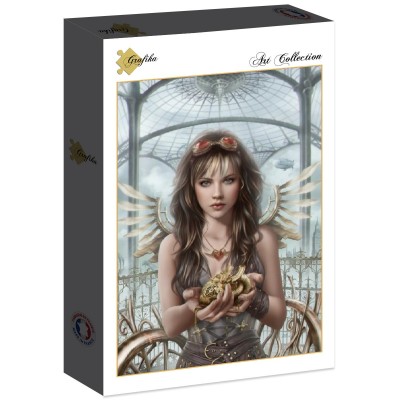 Puzzle Grafika-F-30007 Steam Heart
