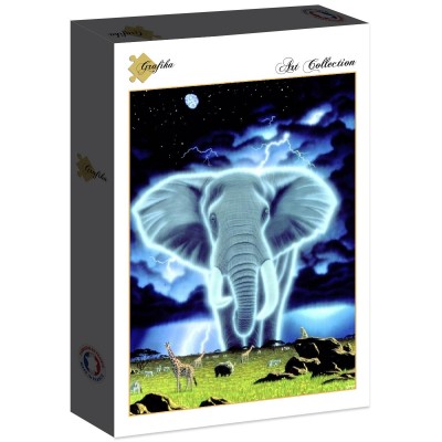Puzzle Grafika-F-30019 Schim Schimmel - Spirit of Africa