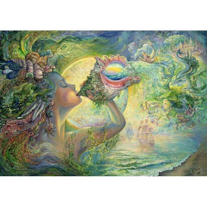 Puzzle Grafika-F-30032 Josephine Wall - Call of the Sea