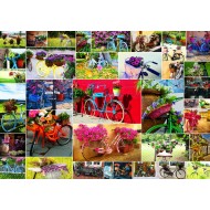 Puzzle  Grafika-F-30056 Collage - Vélos