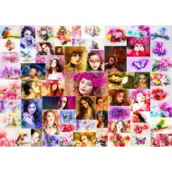 Puzzle  Grafika-F-30057 Collage - Femmes