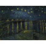 Puzzle  Grafika-F-30107 Vincent Van Gogh : La Nuit Etoilée, 1888