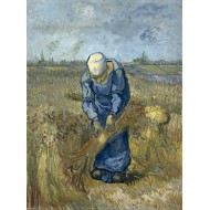 Puzzle  Grafika-F-30217 Vincent Van Gogh: Femme Paysan d'après Millet