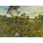 Puzzle  Grafika-F-30222 Van Gogh Vincent : Coucher de Soleil à Montmajour, 1888