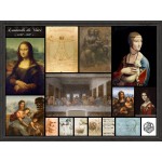 Puzzle  Grafika-F-30223 Léonard de Vinci - Collage