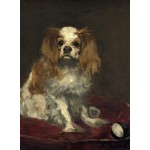 Puzzle  Grafika-F-30469 Edouard Manet : Un Cavalier King Charles Spaniel, 1866