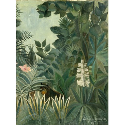 Puzzle Grafika-F-30481 Henri Rousseau : La Jungle Equatoriale, 1909