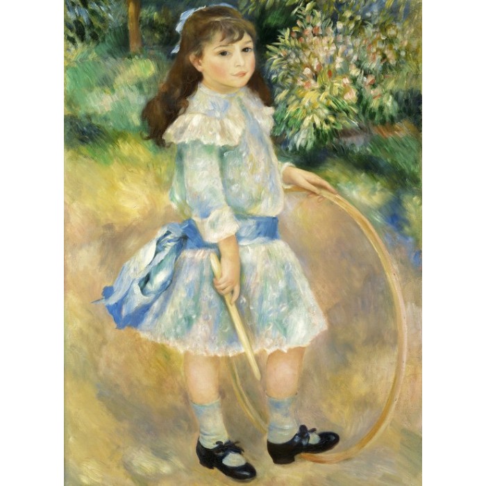 Puzzle Grafika-F-30517 Auguste Renoir : Fillette au cerceau, 1885
