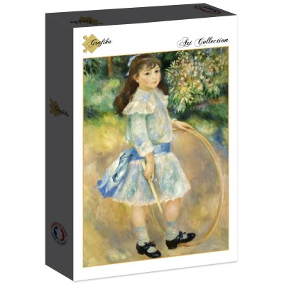 Puzzle Grafika-F-30517 Auguste Renoir : Fillette au cerceau, 1885