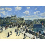 Puzzle  Grafika-F-30531 Auguste Renoir : Pont Neuf, Paris, 1872