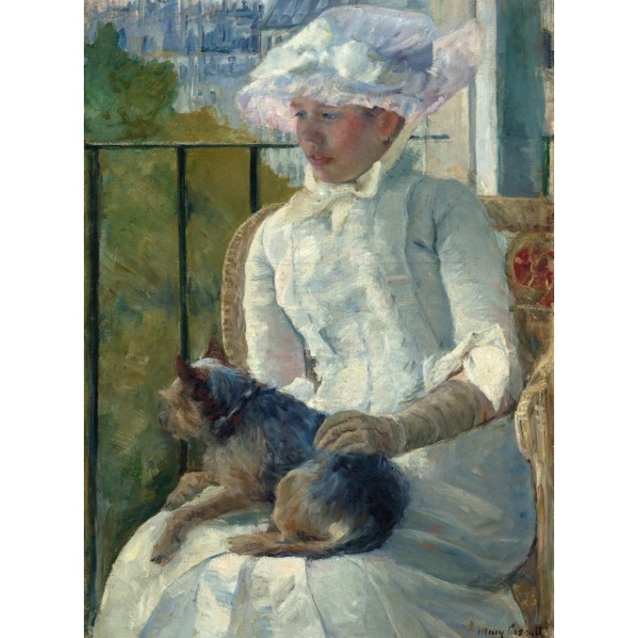 Puzzle  Grafika-F-30536 Mary Cassatt : Jeune Fille à la Fenêtre, 1883-1884