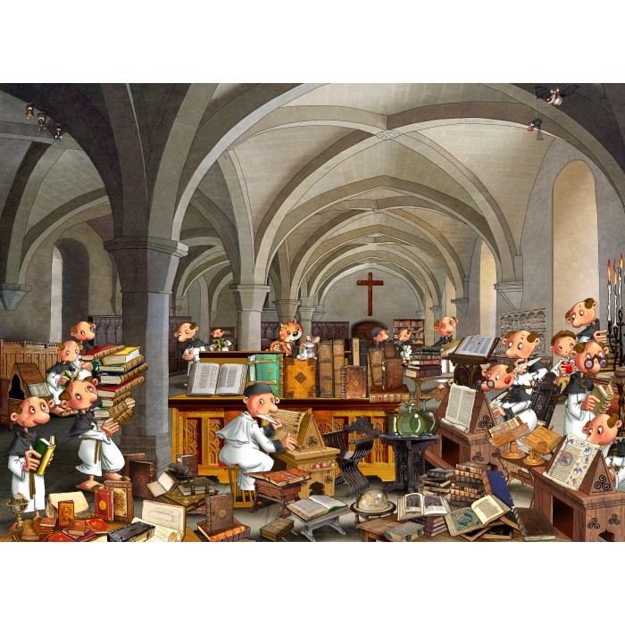 Puzzle  Grafika-F-30602 François Ruyer - Scriptorium