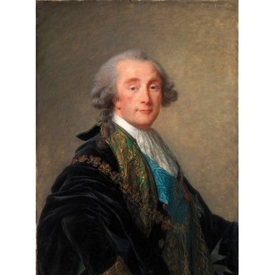 Puzzle Grafika-F-30611 Élisabeth-Louise Vigee le Brun : Alexandre Charles Emmanuel de Crussol-Florensac, 1787