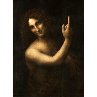 Puzzle Grafika-F-30631 Leonard de Vinci : Saint Jean-Baptiste, 1513