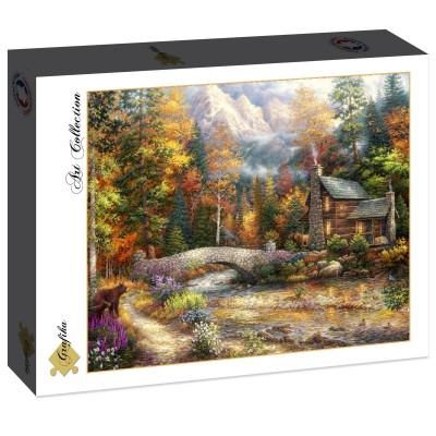Puzzle Grafika-F-30754 Chuck Pinson - Call of the Wild