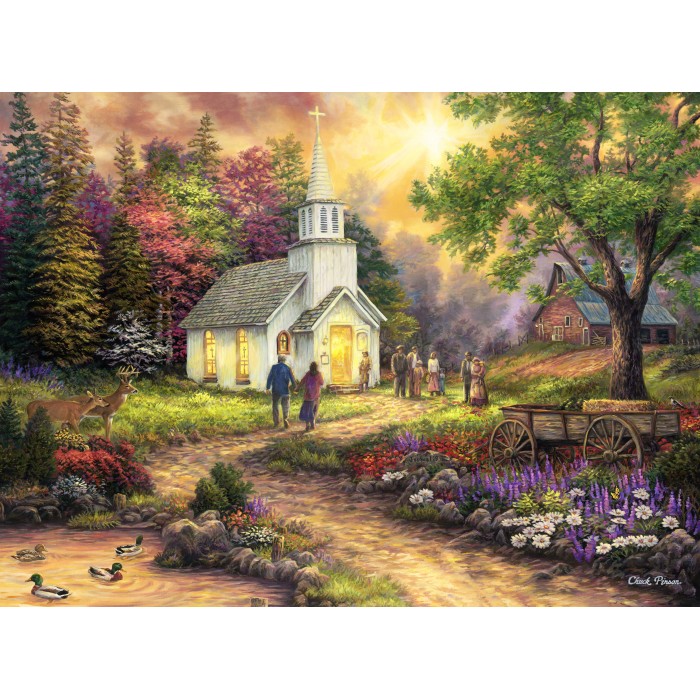 Puzzle Grafika-F-30781 Chuck Pinson - Strength Along the Journey