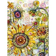 Puzzle  Grafika-F-30813 Sally Rich - Sunflowers