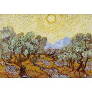 Puzzle  Grafika-F-32746 Van Gogh Vincent - Les Oliviers, 1889