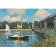Puzzle  Grafika-F-32782 Claude Monet - The Bridge at Argenteuil, 1874
