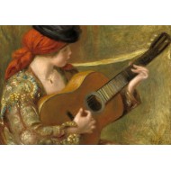 Puzzle  Grafika-F-32867 Auguste Renoir : Jeune Femme Espagnole avec une Guitare, 1898