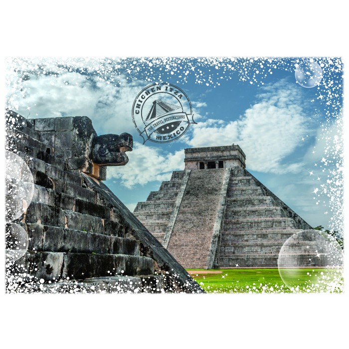 Puzzle  Grafika-F-33009 Travel around the World - Mexique
