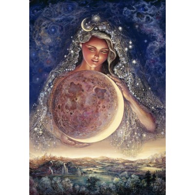 Puzzle Grafika-F-33053 Josephine Wall - Moon Goddess