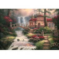 Puzzle  Grafika-F-33226 Chuck Pinson - Sierra River Falls