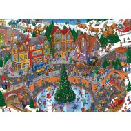 Puzzle  Grafika-F-33388 Holiday Havoc