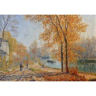 Puzzle  Grafika-F-33401 Francis Picabia - Les Bords du Loing, Effet d'Automne le Matin à Moret, 1904