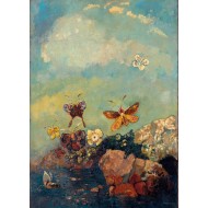 Puzzle  Grafika-F-33407 Odilon Redon - Papillons, 1910