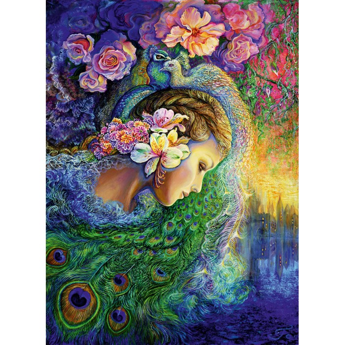 Puzzle Grafika-P-02983 Peacock Daze