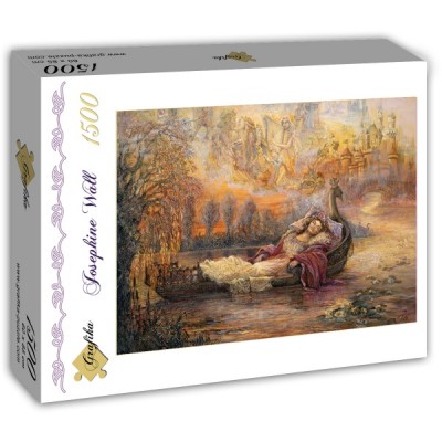 Puzzle Grafika-T-00261 Josephine Wall - Dreams of Camelot