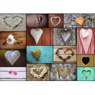 Puzzle  Grafika-T-00319 Collage - Love